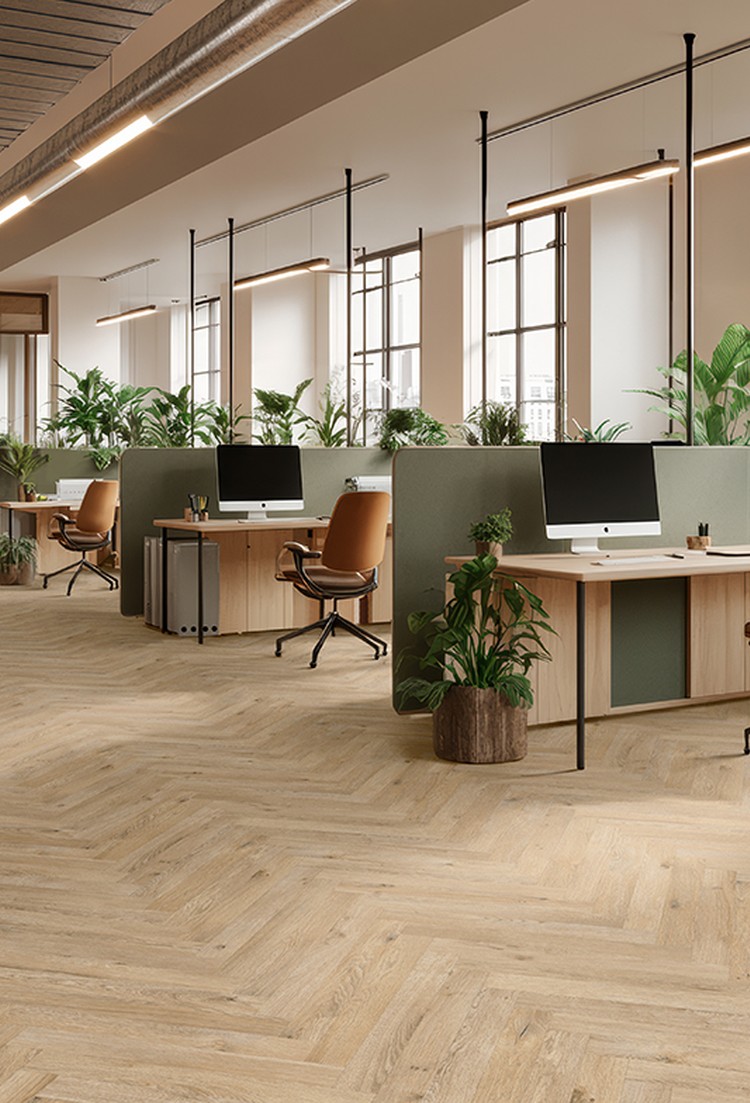 Expona Flow PUR vinyl flooring installation photograph 2