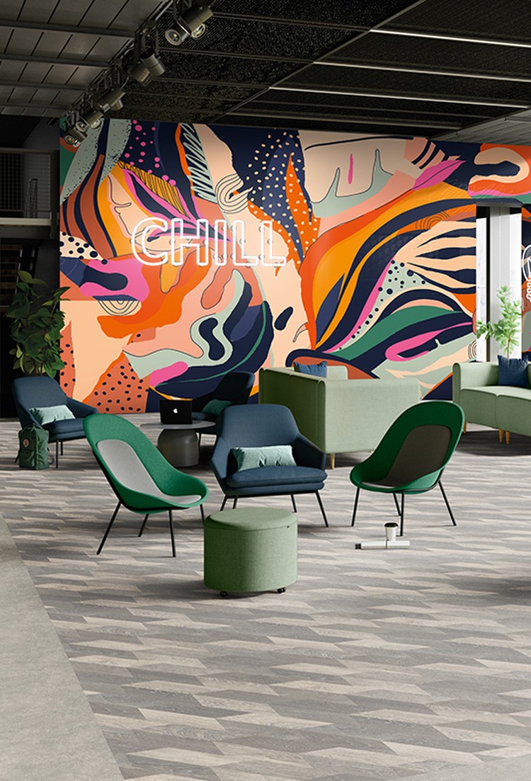 Expona Flow PUR vinyl flooring installation photograph 5