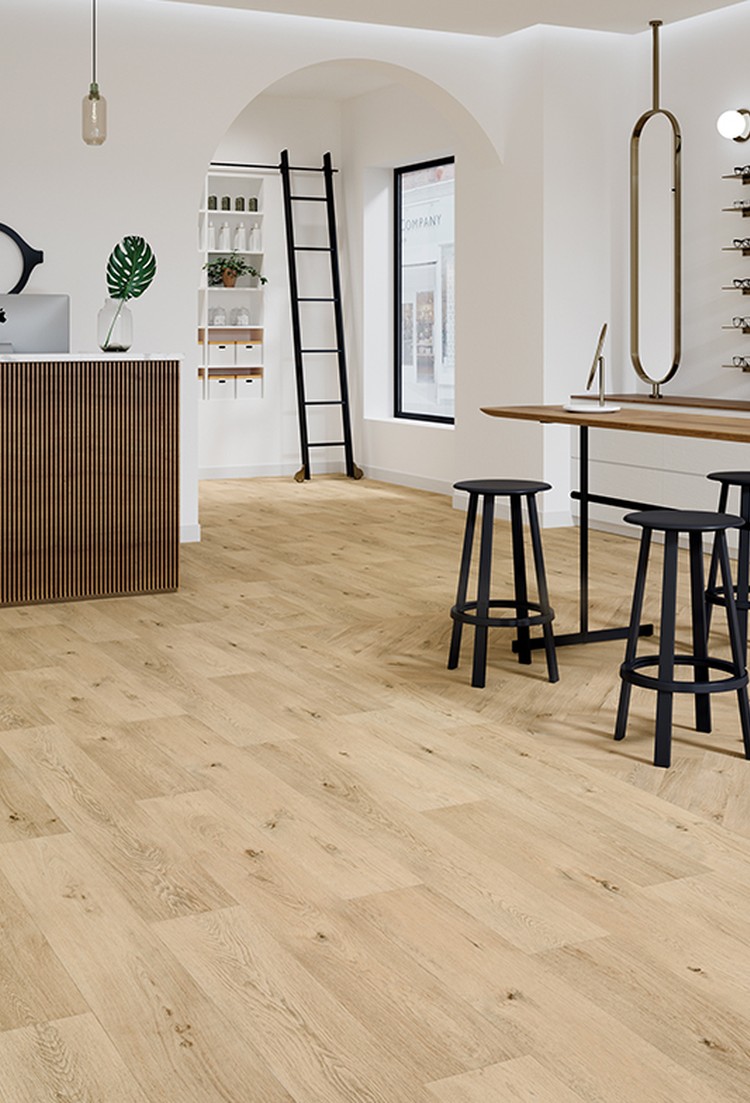 Expona Flow PUR vinyl flooring installation photograph 6