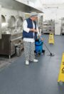 Polysafe Apex safety vinyl flooring installation photograph 2