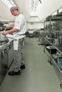 Polysafe Apex safety vinyl flooring installation photograph 5