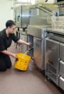 Polysafe Apex safety vinyl flooring installation photograph 6