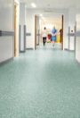 Polysafe Mosaic PUR safety vinyl flooring in a commercial interior