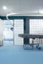 Polysafe Quattro PUR safety vinyl flooring installation photograph 2