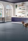 Polysafe QuickLay PUR safety vinyl flooring installation photograph 3