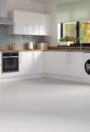 Polysafe QuickLay PUR safety vinyl flooring installation photograph 5