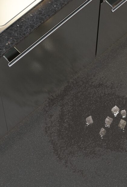 Polysafe Standard PUR safety vinyl flooring installation photograph 1