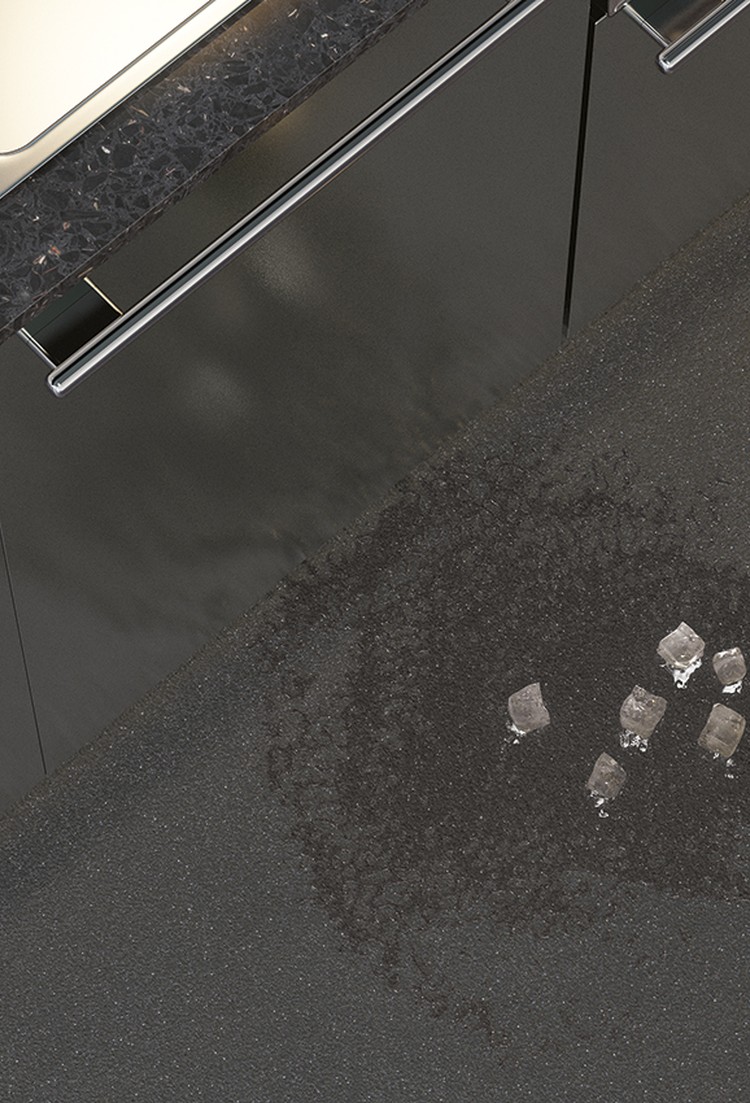 Polysafe Standard PUR safety vinyl flooring installation photograph 1
