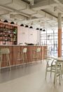 Polysafe Standard PUR safety vinyl flooring in a commercial interior