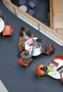 Polysafe Verona PUR: Pure Colours safety vinyl flooring installation photograph 3