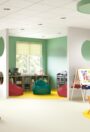 Polysafe Verona PUR: Pure Colours safety vinyl flooring installation photograph 5