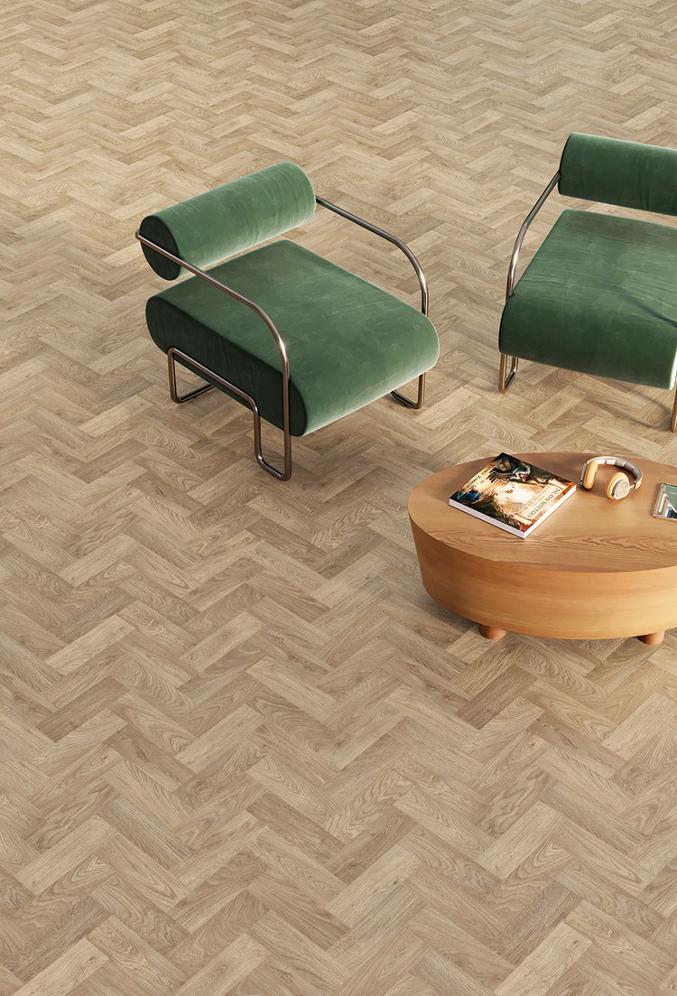 Polysafe Wood fx PUR safety vinyl flooring installation photograph 3