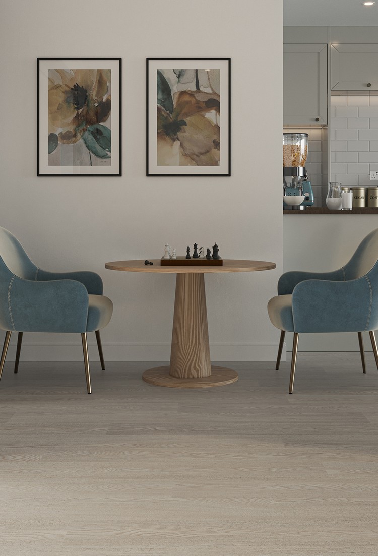 Polysafe Wood fx PUR safety vinyl flooring installation photograph 6