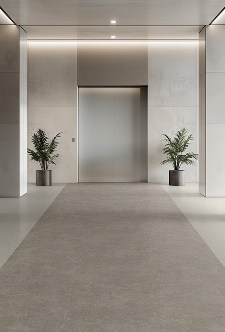Silentflor PUR vinyl flooring installation photograph 4