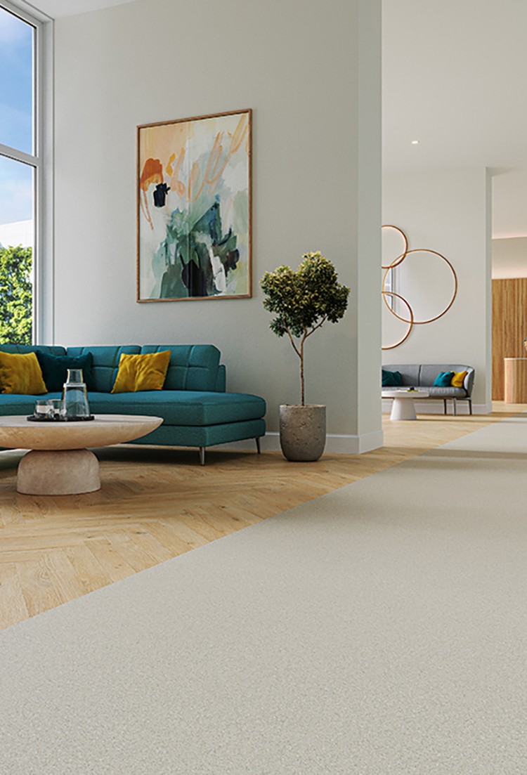 Silentflor PUR vinyl flooring installation photograph 6