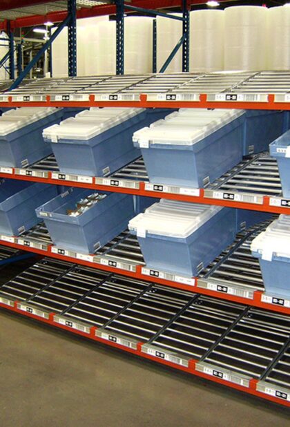 Carton Flow Racking photograph 1