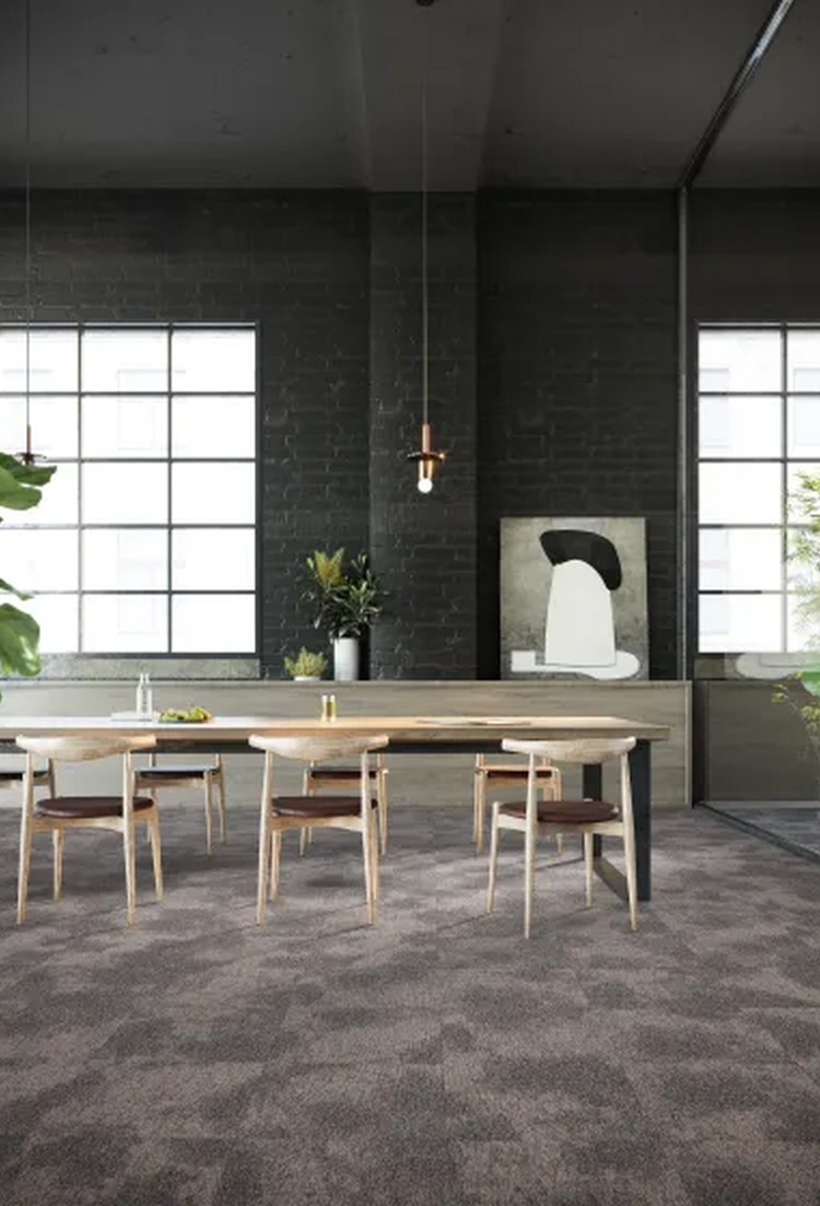 DSGN Cloud carpet tiles installation photograph 3