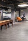 Expona Simplay 19dB PUR acoustic vinyl flooring installation photograph 1