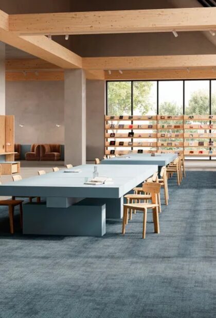 First Define carpet tiles installation photograph 1