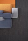 First Straightline carpet tiles installation photograph 4
