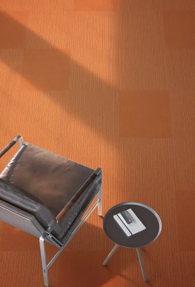 First Streamline carpet tiles installation photograph 5
