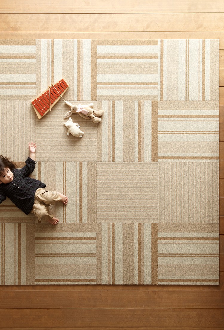 Japan Carpet Home Tile 200 carpet tiles in a commercial interior