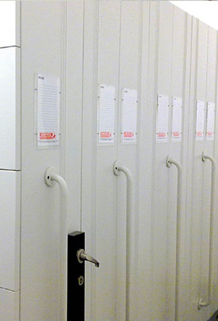 Manual Push Pull Compactor storage system photograph 2