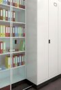Monorail storage system photograph 1