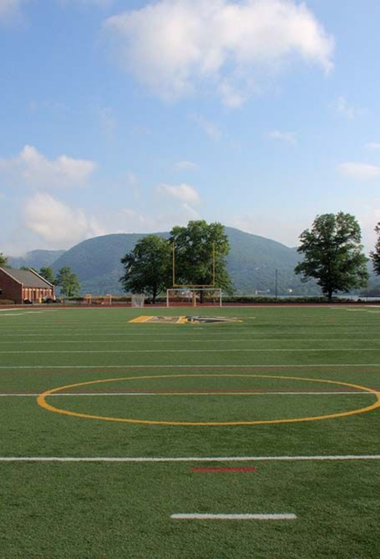 Multi-sports Turf artificial sports turf installation photograph 2