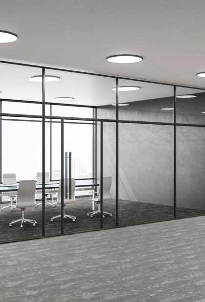 Japan Carpet TC4350 series carpet tiles in a commercial interior