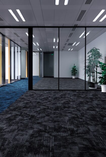 Japan Carpet TC4700 series carpet tiles in a commercial interior
