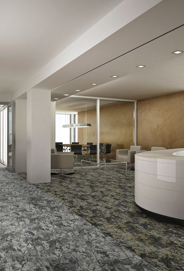Japan Carpet TC5200 series carpet tiles in a commercial interior