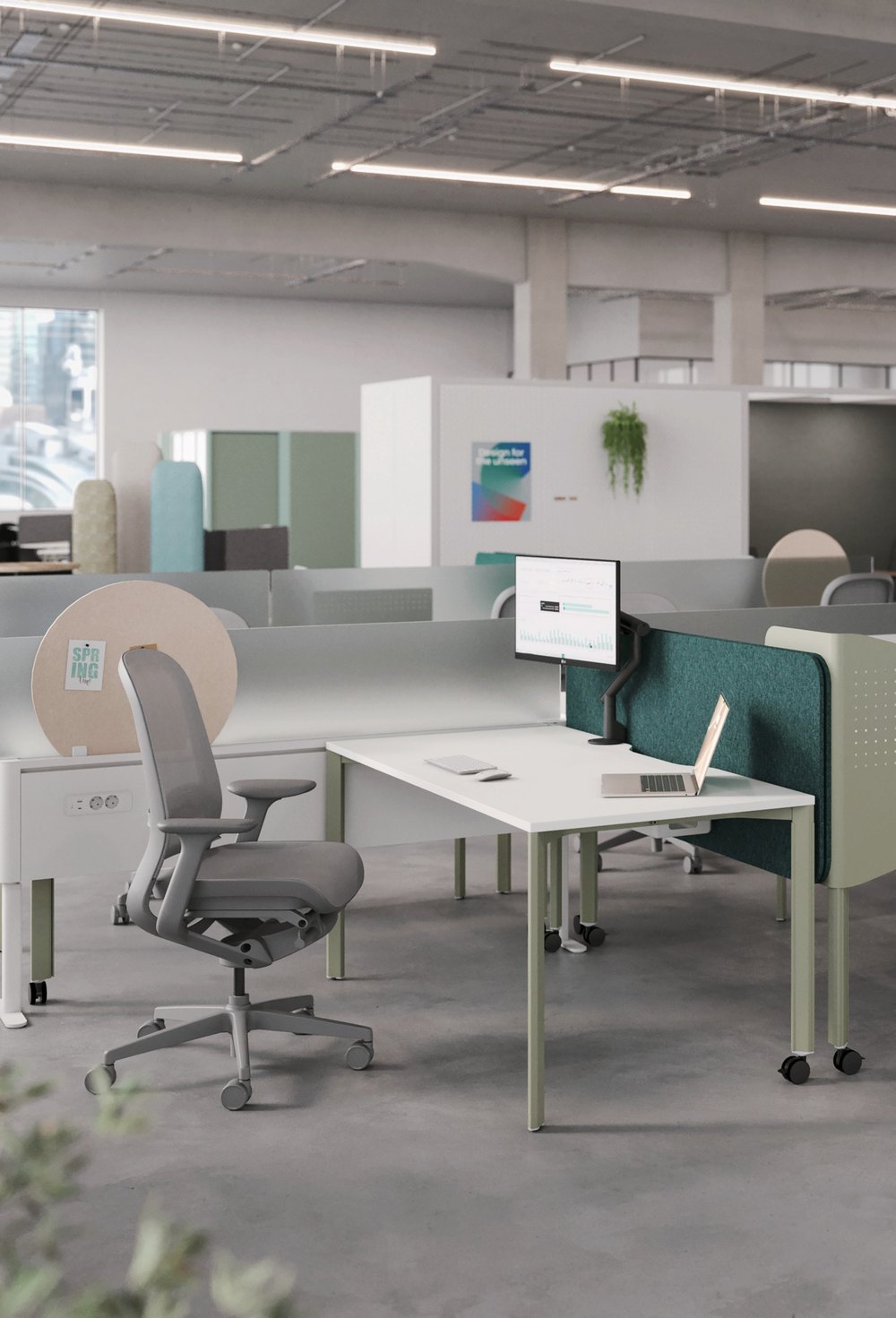 FlowFinder Desk & Panel System