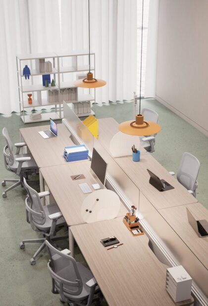 FlowFinder Desk & Panel System - view 2