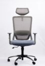 NX HELI H High-Back Mesh Chair - Grey Frame
