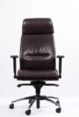 NX VER Executive Chair - dark brown leatherette