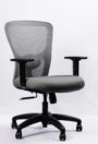 NX J Mesh Chair - Grey Frame, side view