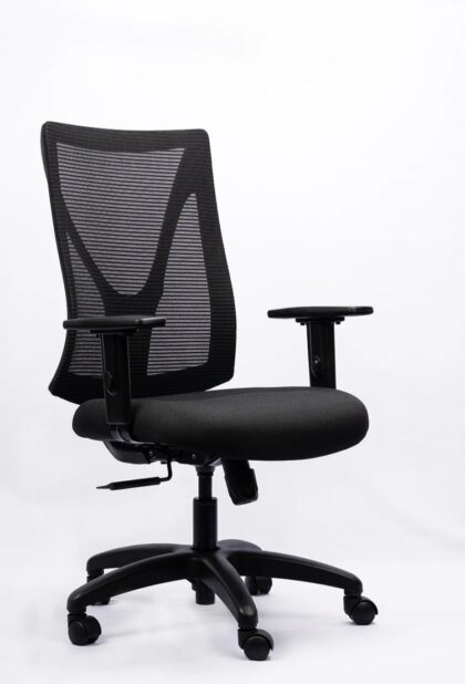 NX LEO Mesh Chair - side view