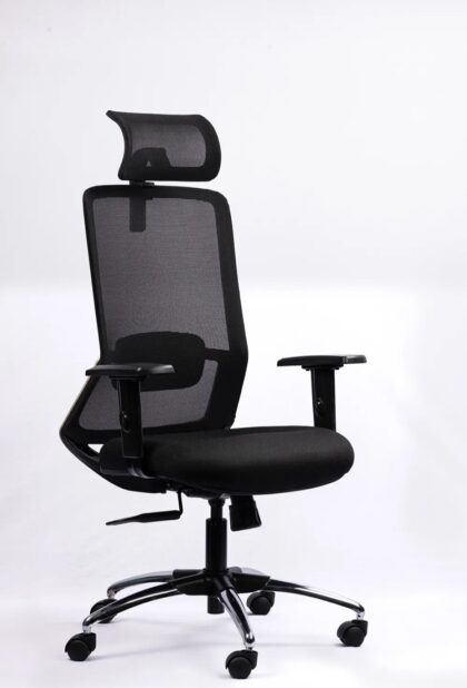 NX NOVE H High-Back Mesh Chair - side view