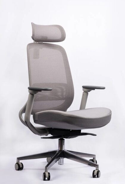 NX OTTO H High-Back Mesh Chair, side view
