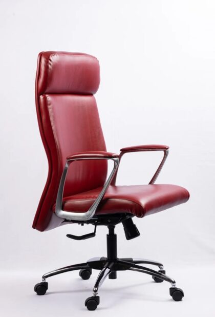 NX VENTO High Back Leatherette Red, side view