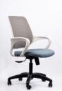 NX 805 Mesh Chair - White Frame, side view