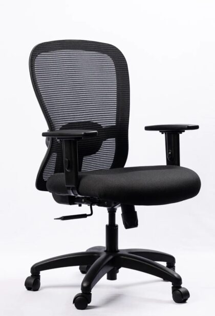 NX 1200 Mesh Chair - side view