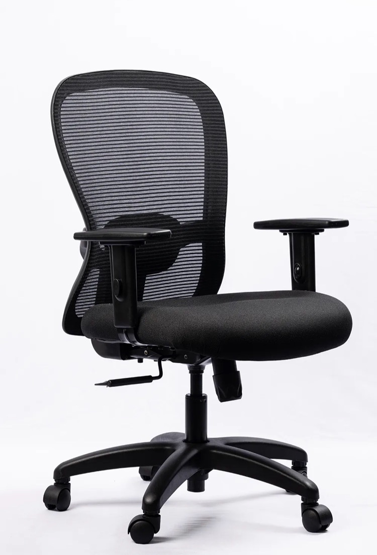 NX 1200 Mesh Chair - side view