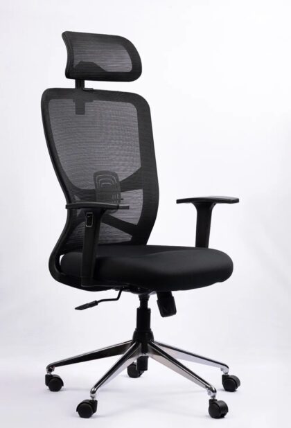 NX ADO H High-Back Mesh Chair - side view