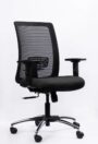 NX DYN Mesh Chair - Chrome Base, side view
