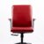 Low Back Leatherette Red