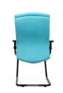 NX 142 Visitor Chair, black frame, rear view