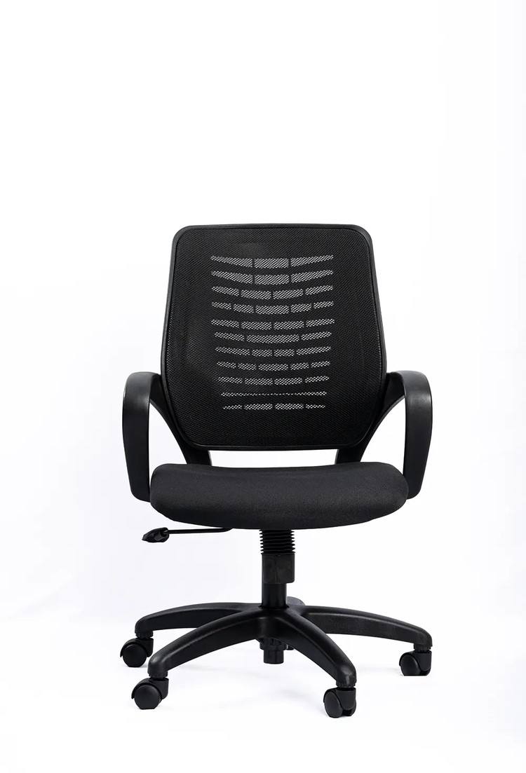NX 805 Black Frame with nylon base, front view