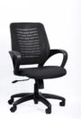 NX 805 Black Frame with nylon base, three-quarter view